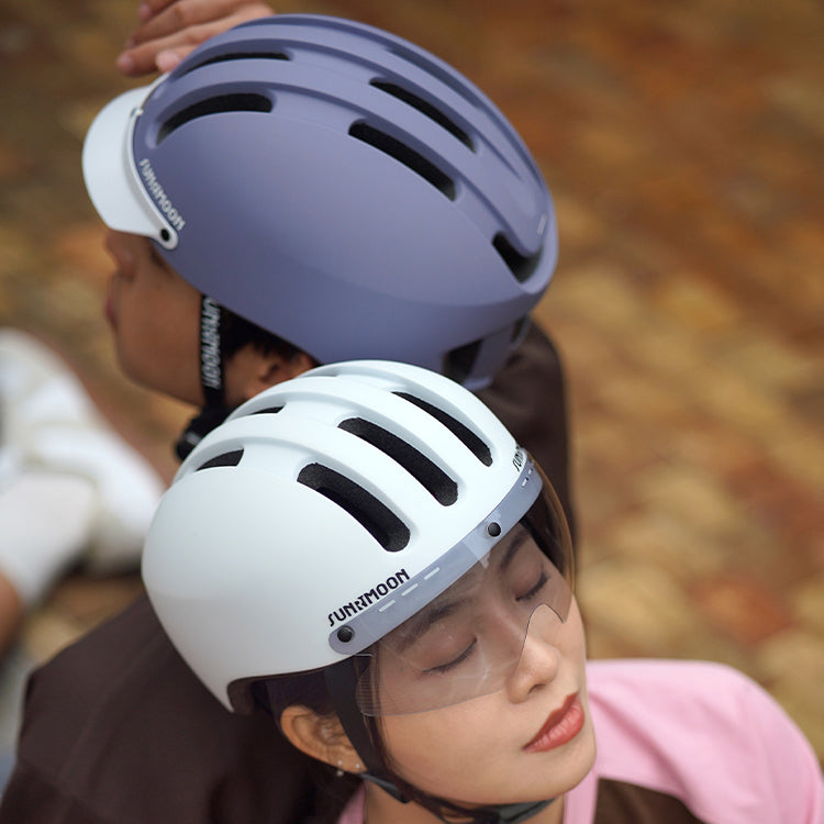 Fahrradhelm mit Magnetverschluss